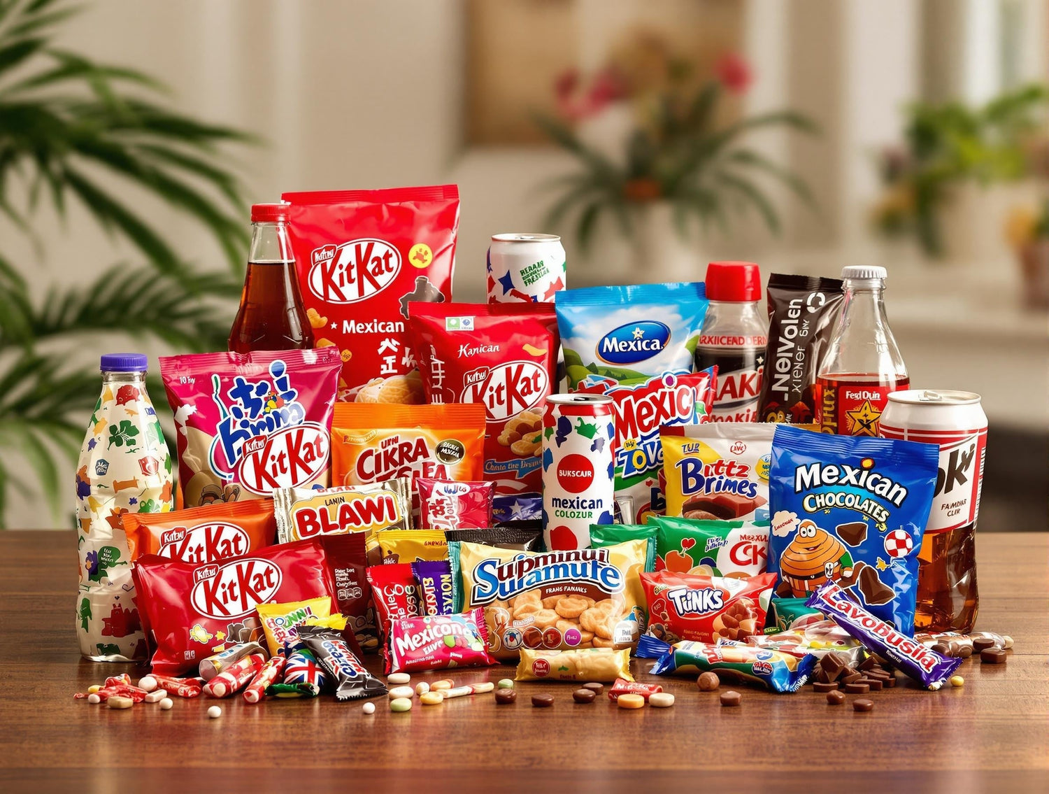 Internationale Süßigkeiten