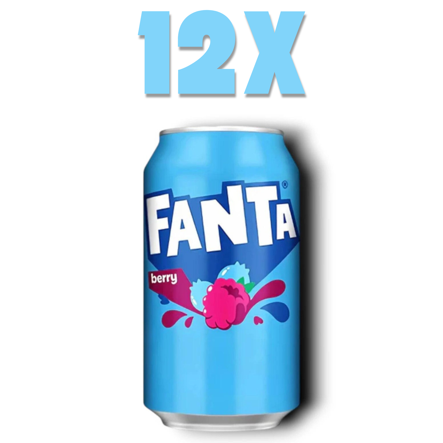 12 x Fanta USA Berry 330 ml