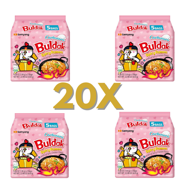 20x Buldak Nudeln Carbonara