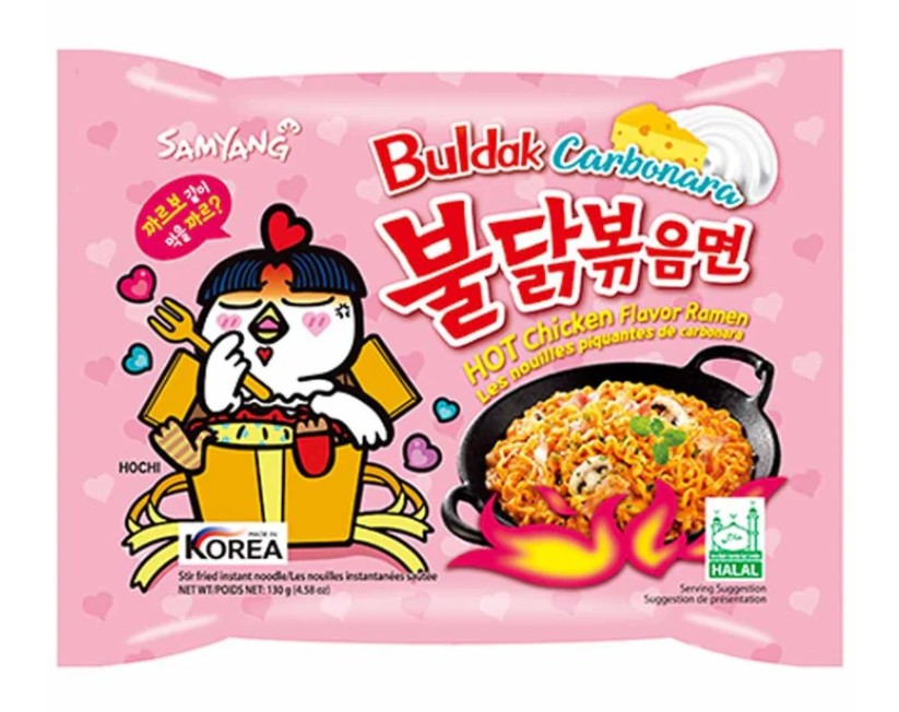 10x Buldak Samyang Carbonara 130g