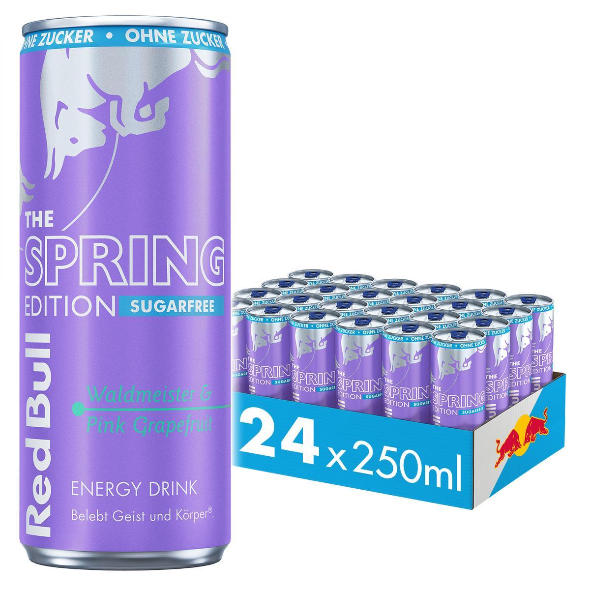 Red Bull Spring Edition Waldmeister Pink Grapefruit Sugarfree 250ml