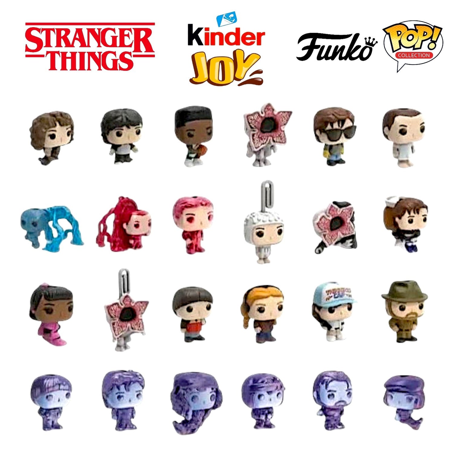 24 x Kinder Joy Stranger Things Edition