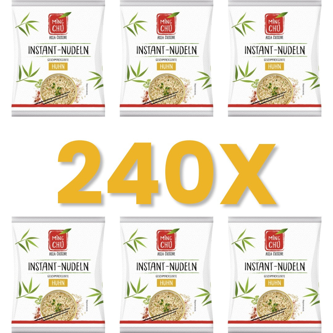 Ming Chu Instant-Nudeln Huhn 240 Packungen