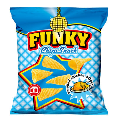 25x Funky Smoked Chicken Chips 40g