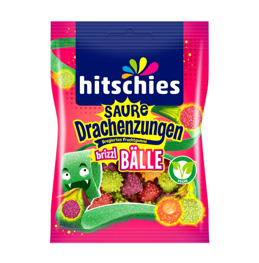 Saure Drachenzungen brizzl Bälle 100g