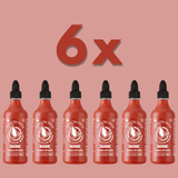 6x Chilli Sauce Sriracha Mala 455ml