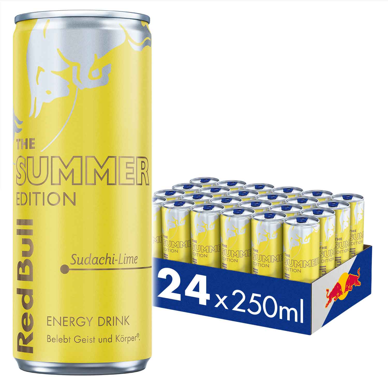 24 x Red Bull Summer Edition Sudachi Lime 250 ml