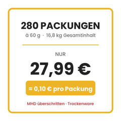 280 Packungen fuer 27,99 Euro