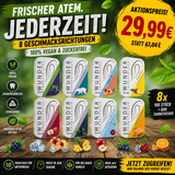 8x Wunder Zahnstocher Viral Mix 100 Zahnstocher pro Dose